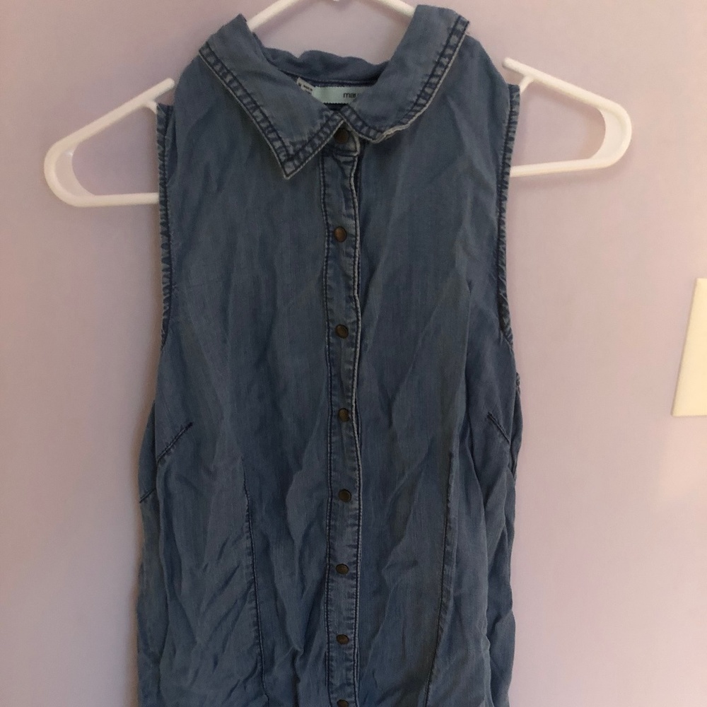 Denim Tank Top